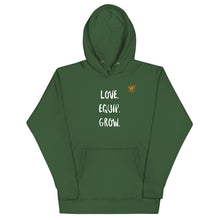Load image into Gallery viewer, OFL Love.Equip.Grow Hoodie