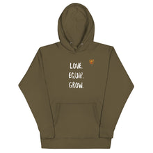 Load image into Gallery viewer, OFL Love.Equip.Grow Hoodie
