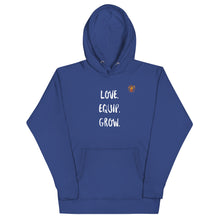 Load image into Gallery viewer, OFL Love.Equip.Grow Hoodie