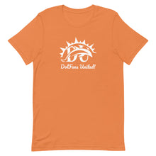 Load image into Gallery viewer, DolFans United! Tee (DU White; Fall Colors)