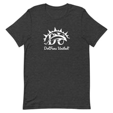 Load image into Gallery viewer, DolFans United! Tee (DU White; Dark Colors)