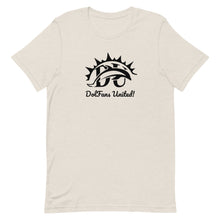 Load image into Gallery viewer, DolFans United! Tee (DU Black; Light Colors)
