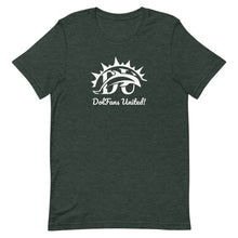 Load image into Gallery viewer, DolFans United! Tee (DU White; Dark Colors)