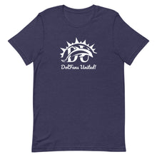 Load image into Gallery viewer, DolFans United! Tee (DU White; Dark Colors)