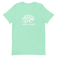 Load image into Gallery viewer, DolFans United! Tee (DU White; Blue/Green Colors)