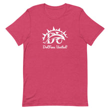Load image into Gallery viewer, DolFans United! Tee (DU White; Fall Colors)