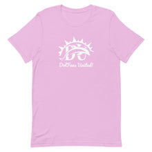 Load image into Gallery viewer, DolFans United! Tee (DU White; Fall Colors)